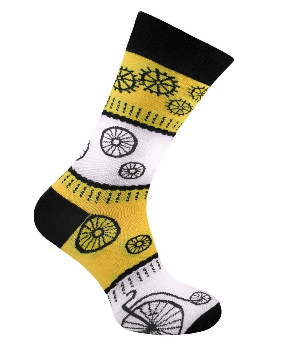 Oryginalne Skarpetki Bawełniane - Alties - Motyw Kół