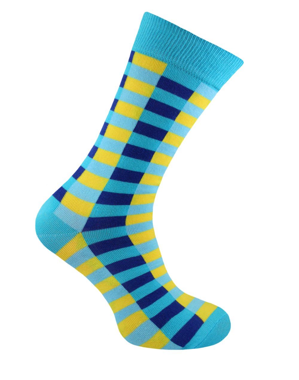 Oryginalne Skarpetki Bawełniane - Alties - Kolorowa Kratka