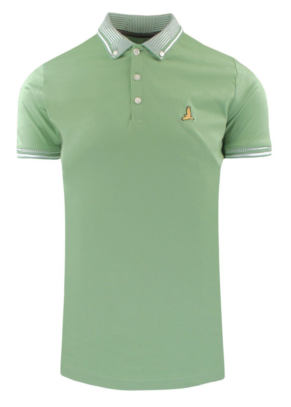 Oryginalna Koszulka Polo - Brave Soul - Zgaszona Zielona