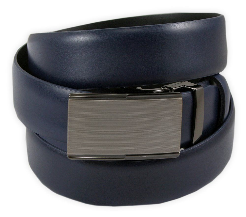 Pasek Automatyczny - Skóra Naturalna - His Story - Granatowy