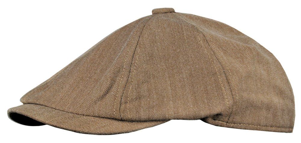 Lekki Kaszkiet Wiosenno-Letni - Alties - Peaky Blinders, Jasny Brąz