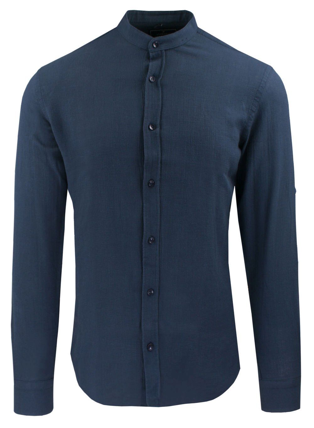 Casualowa Koszula z Lekkiej Dzianiny Bawełnianej - Victorio - Na Stójce