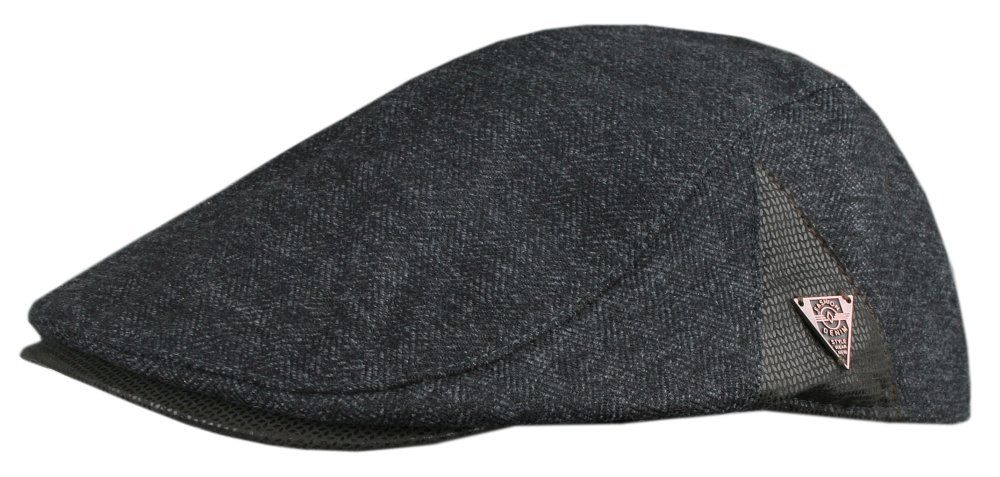 Męski Kaszkiet - Delikatne Ocieplenie - Alties - Grafitowy