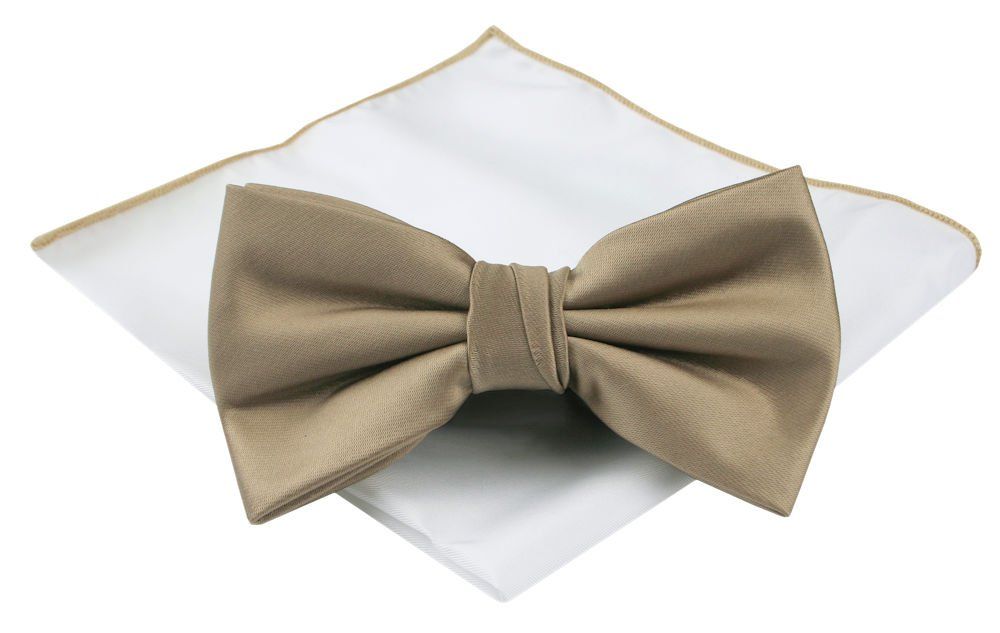 Mucha Męska z Poszetką (Zestaw) - Chattier - Kolor Starego Złota