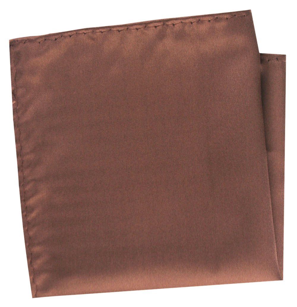 Poszetka Męska, Elegancka - Alties - Kolor Ciemnego Karmelu