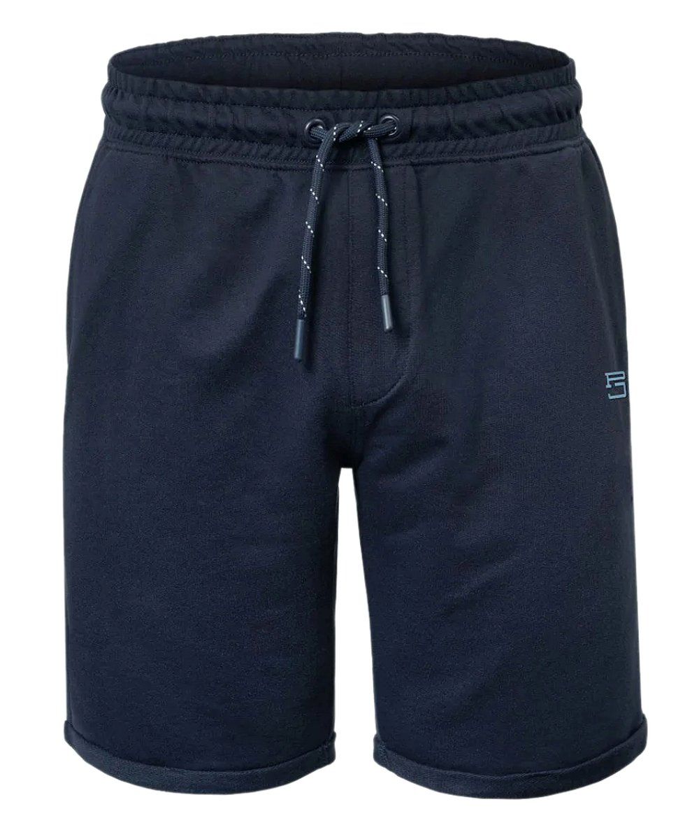 Dresowe Krótkie Spodenki Bawełniane, Szorty - PAKO JEANS - Granat