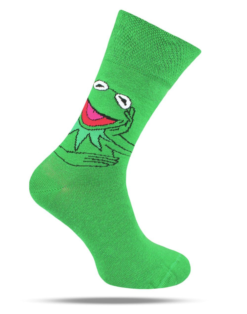 Skarpetki Bawełniane - Tematyczne - Zielone, Kermit