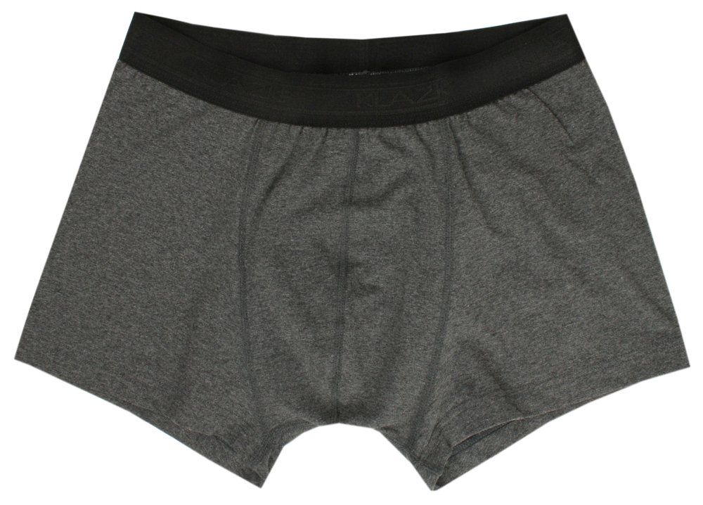 Bokserki Szare Męskie, Majtki Bawełniane, Klasyczne -KLAZIG