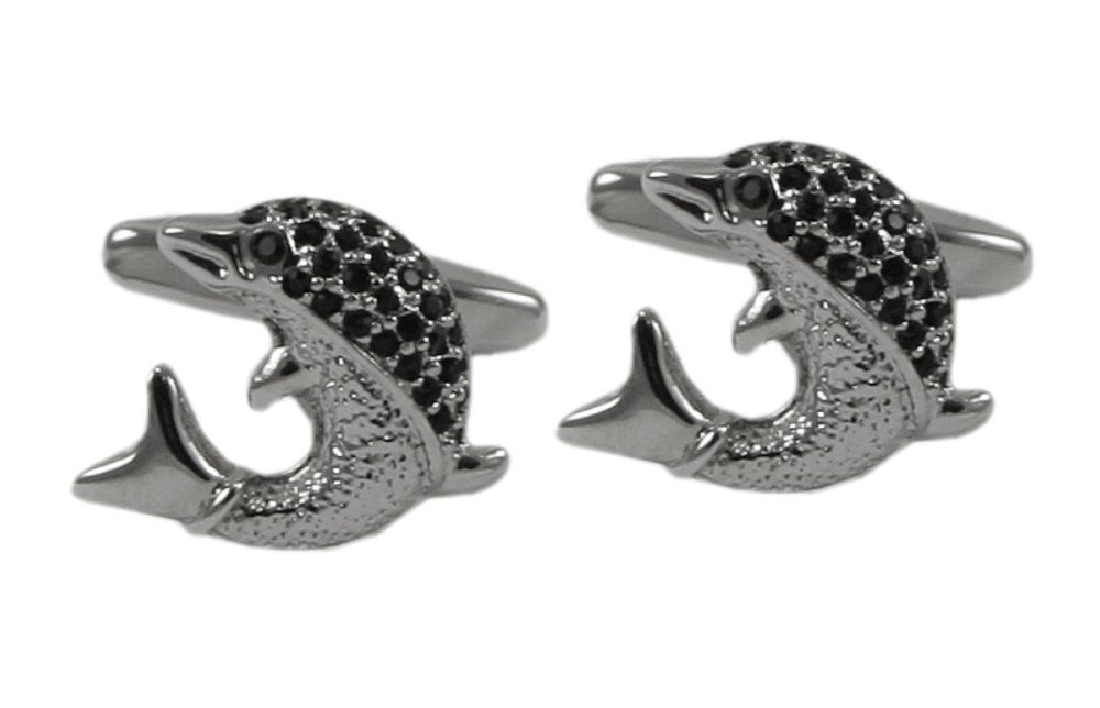 Tematyczne Spinki do Mankietów - Alties - Delfiny