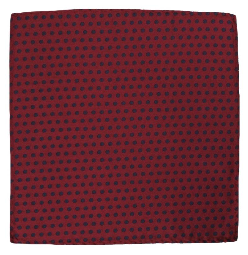 Oryginalna Poszetka Męska w Groszki, Kropki, Alties, Czerwona