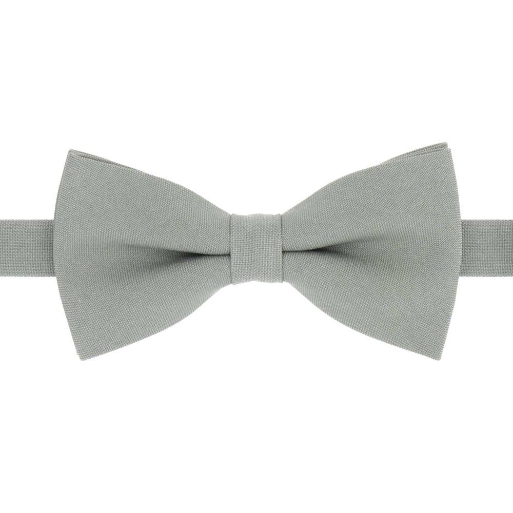 Męska Mucha - His Story - Kolor Szaro-Oliwkowy