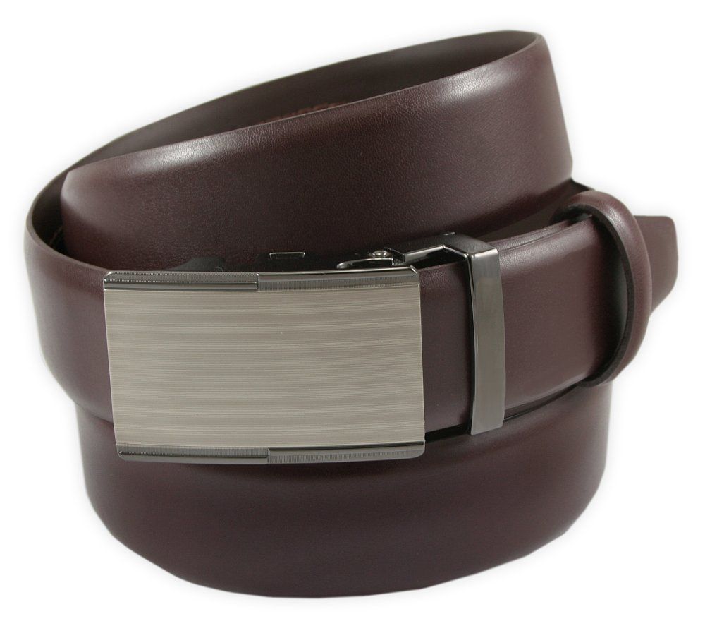 Pasek Automatyczny - Skóra Naturalna - His Story - Orzechowy Brąz