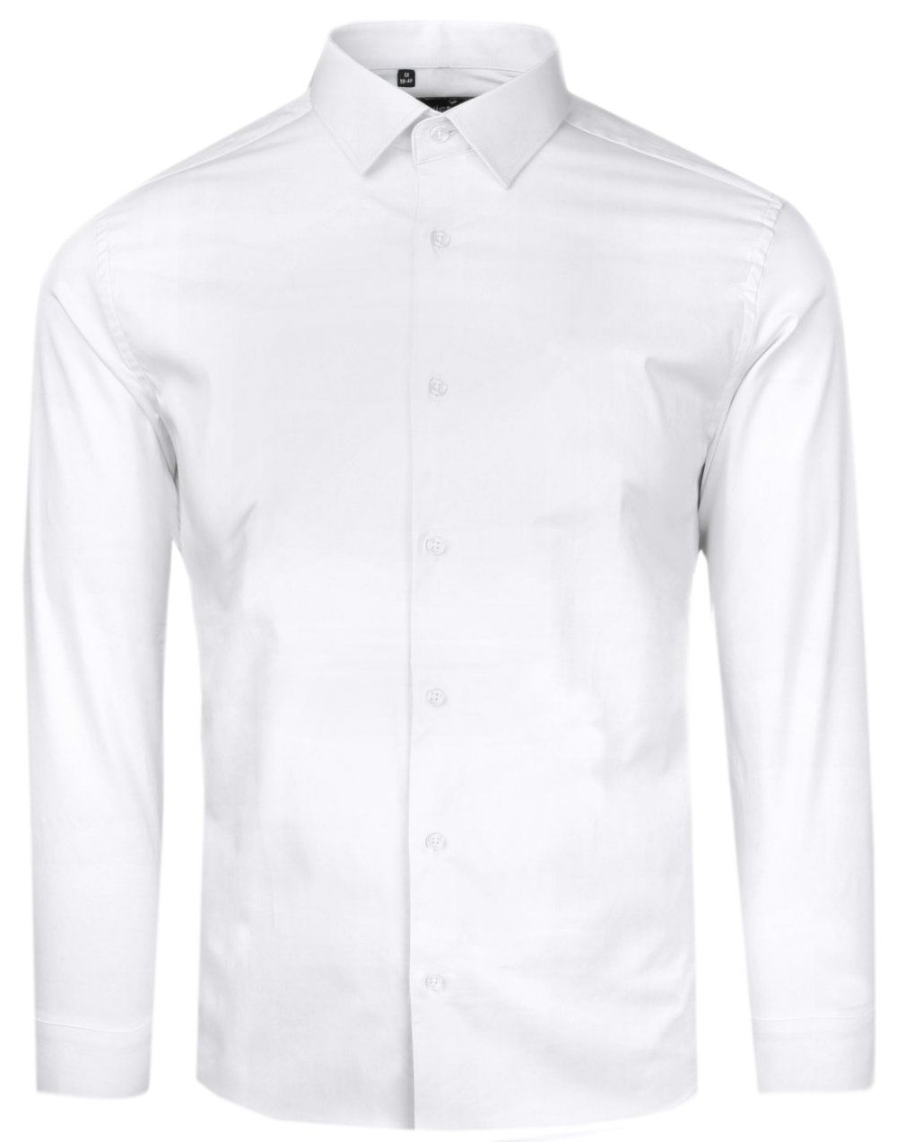 Elegancka Męska Koszula - VICTORIO - Regular - Biała