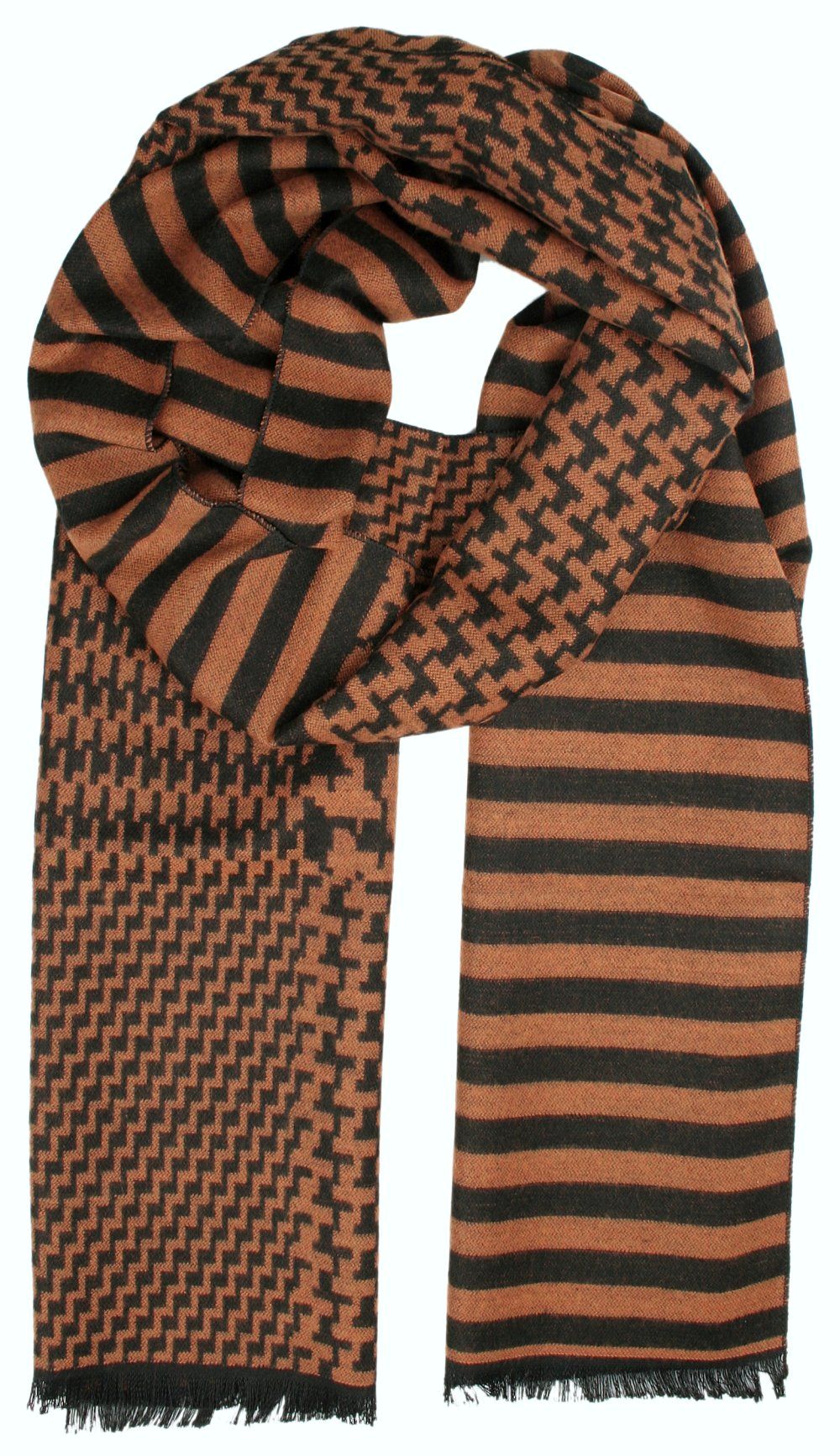 Męski Szalik Alties - Miodowy, Różne Wzory