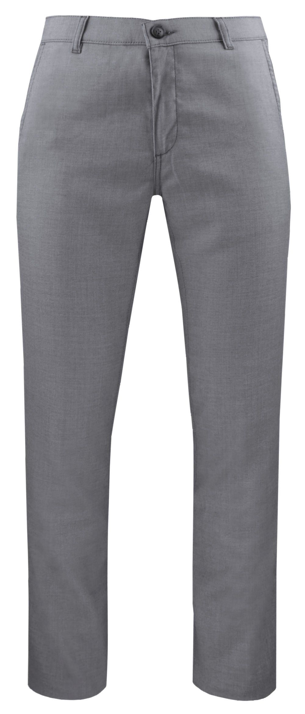 Lekkie i Wygodne Spodnie Chinos - Victorio - Szare