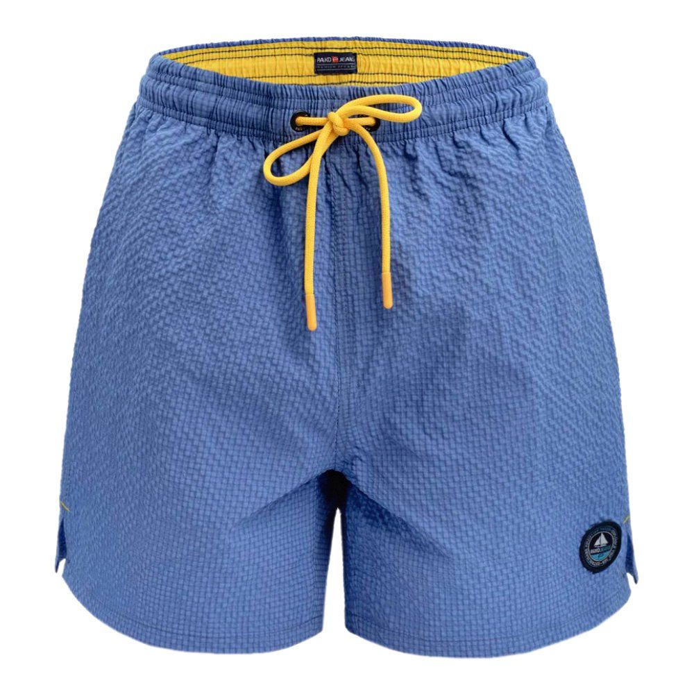 Luźne Spodenki Kąpielowe (Plażowe) - PAKO JEANS - Niebieskie