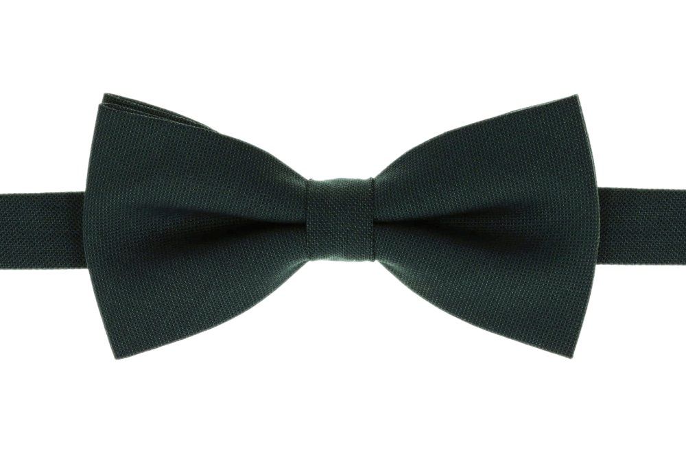 Wełniana Mucha Męska - His Story - Zieleń Butelkowa