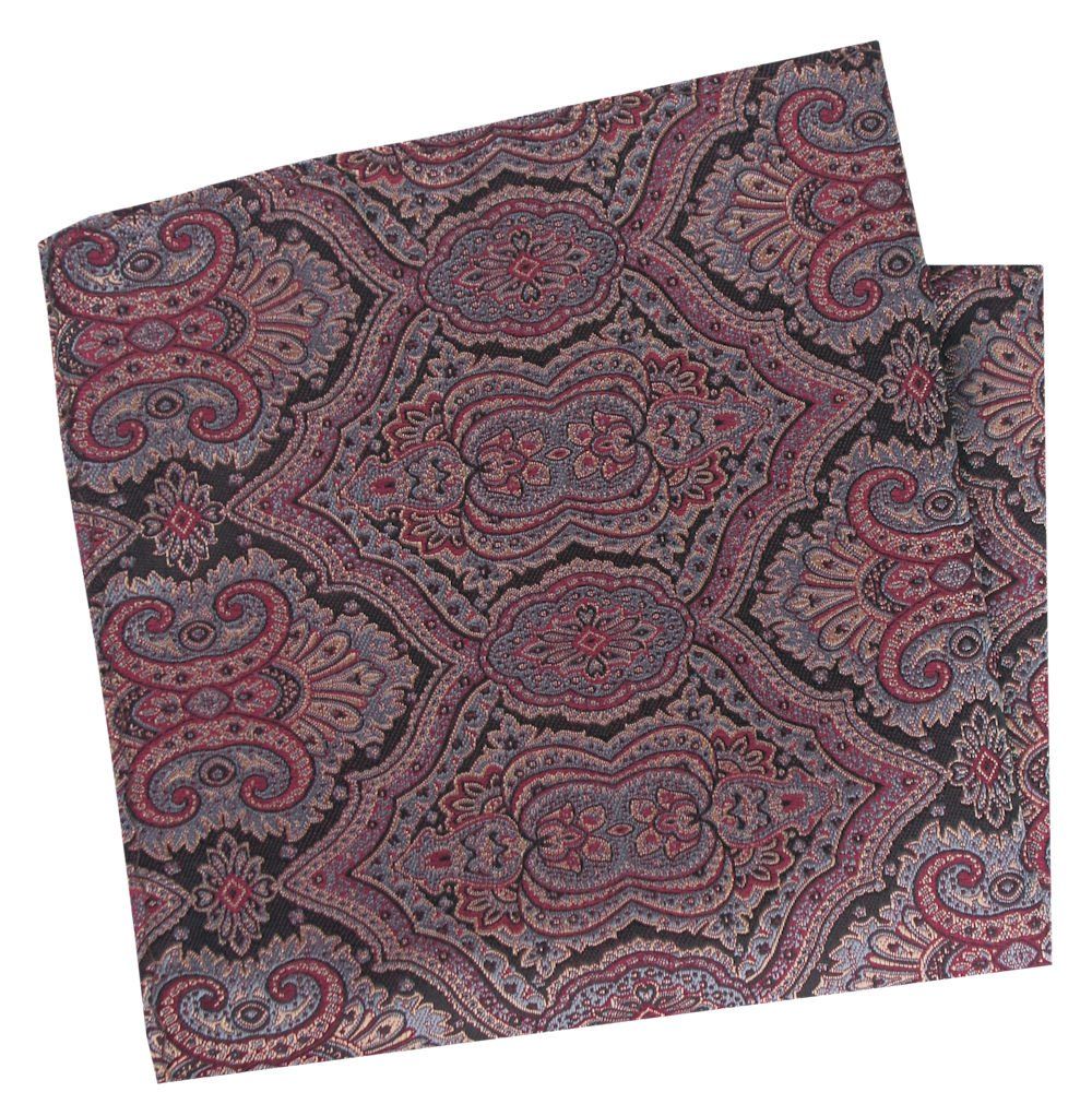 Poszetka Męska, Elegancka - Alties - Orientalny, Regularny Wzór