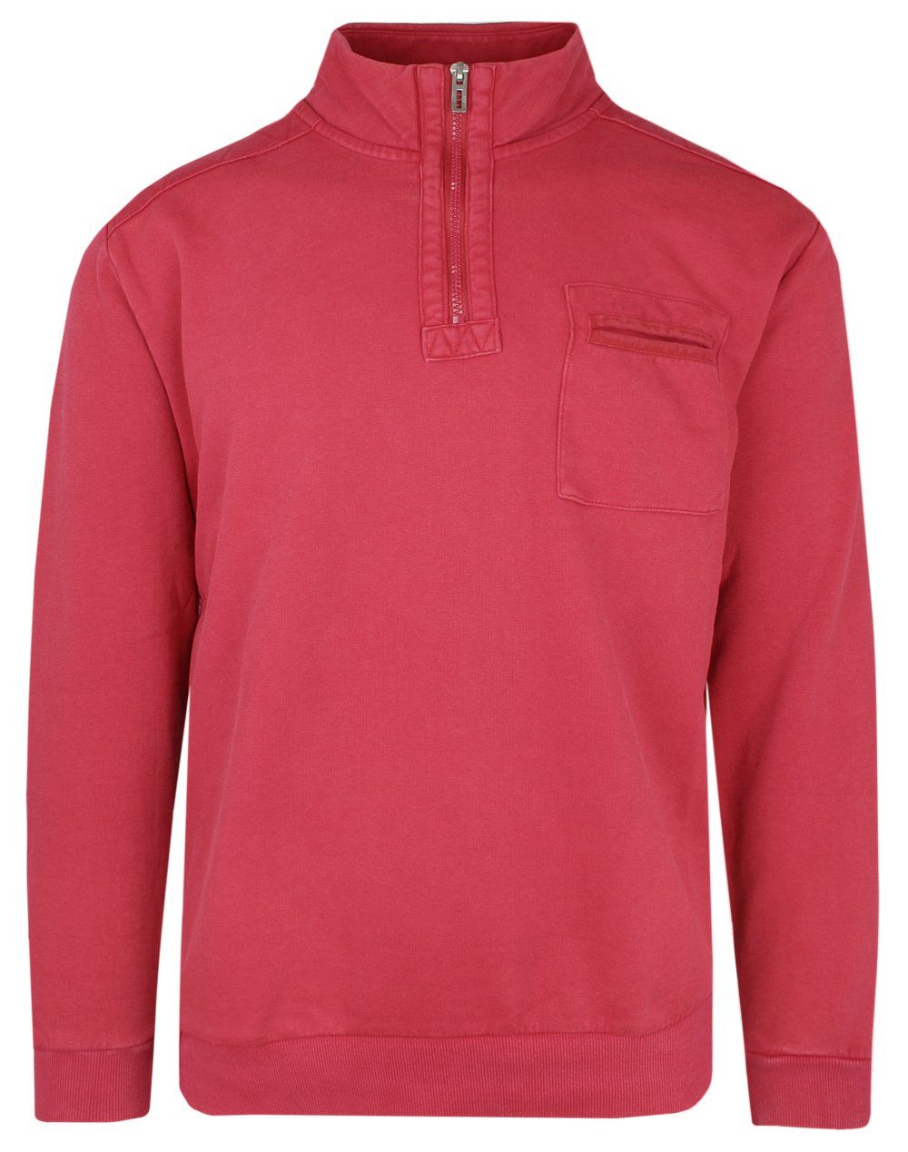 Czerwona Bluza z Wysokim Dekoltem - Pioneer