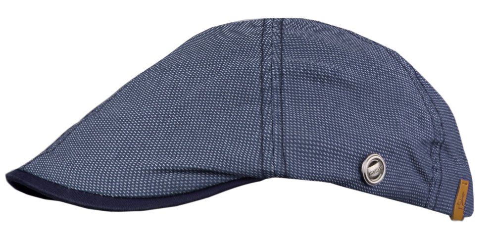 Lekki Kaszkiet Wiosenno-Letni - Alties - Granatowy w Mikrowzór