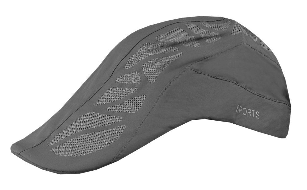 Lekki i Przewiewny Kaszkiet z Syntetycznej Tkaniny - Pako Jeans - Szary