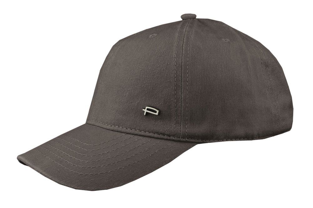 Letnia, Bawełniana Czapka z Daszkiem (Bejsbolówka) - Pako Jeans - Szaro-Brązowa (Taupe)