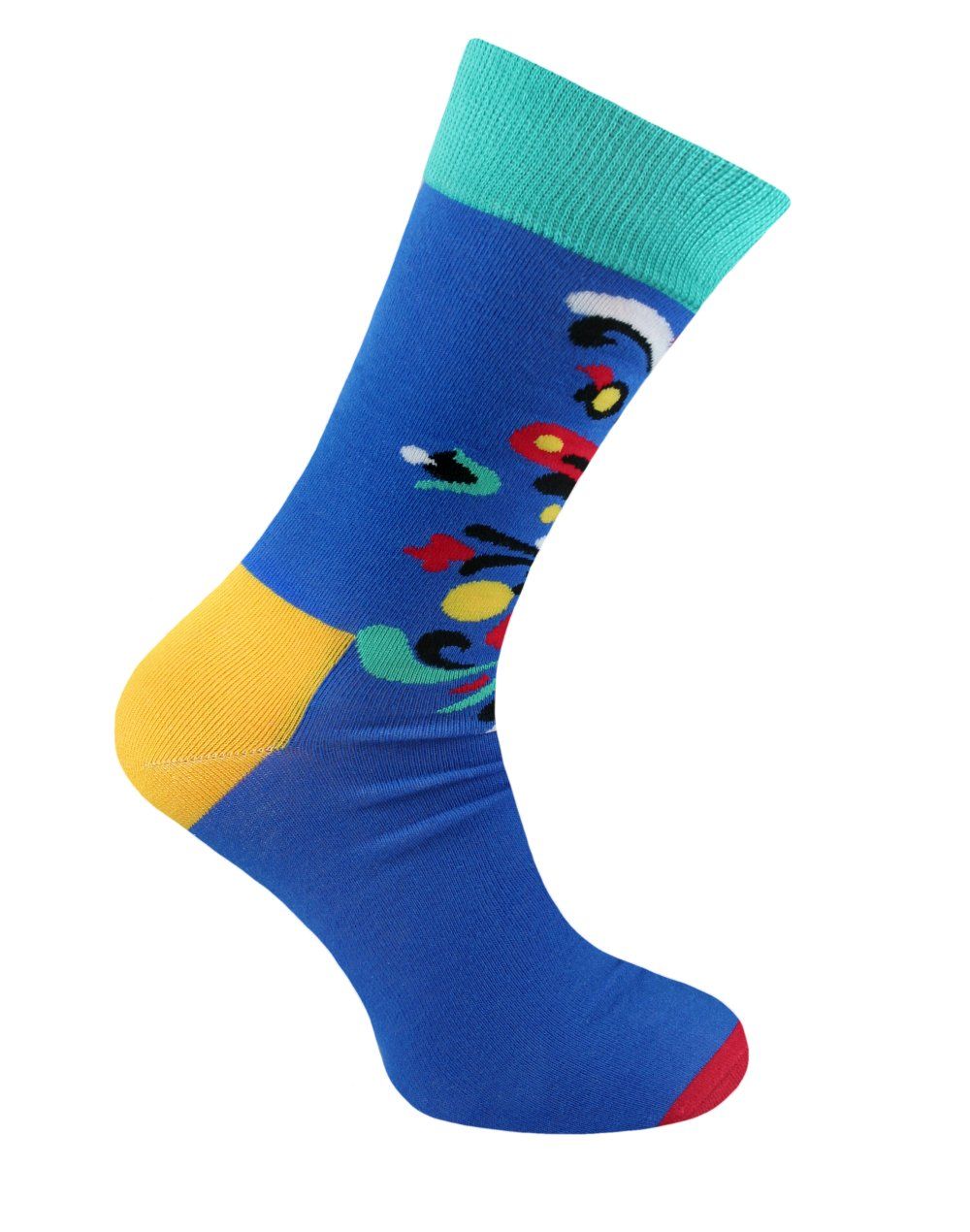 Oryginalne Skarpetki Bawełniane - Alties - Wzór Łowicki