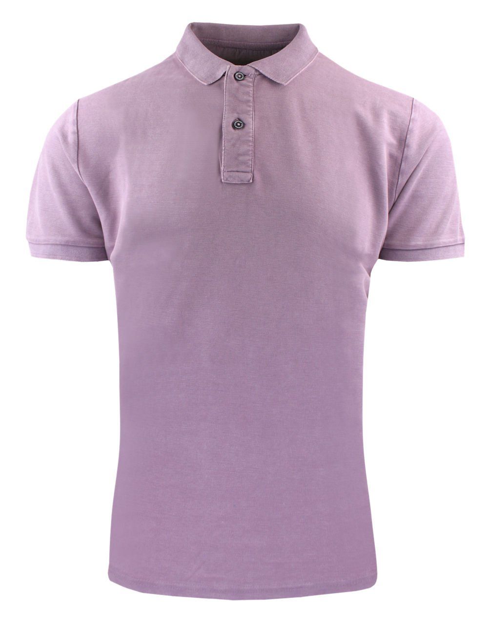 Koszulka Polo, Męska - Adriano Guinari - Zgaszony Liliowy Kolor
