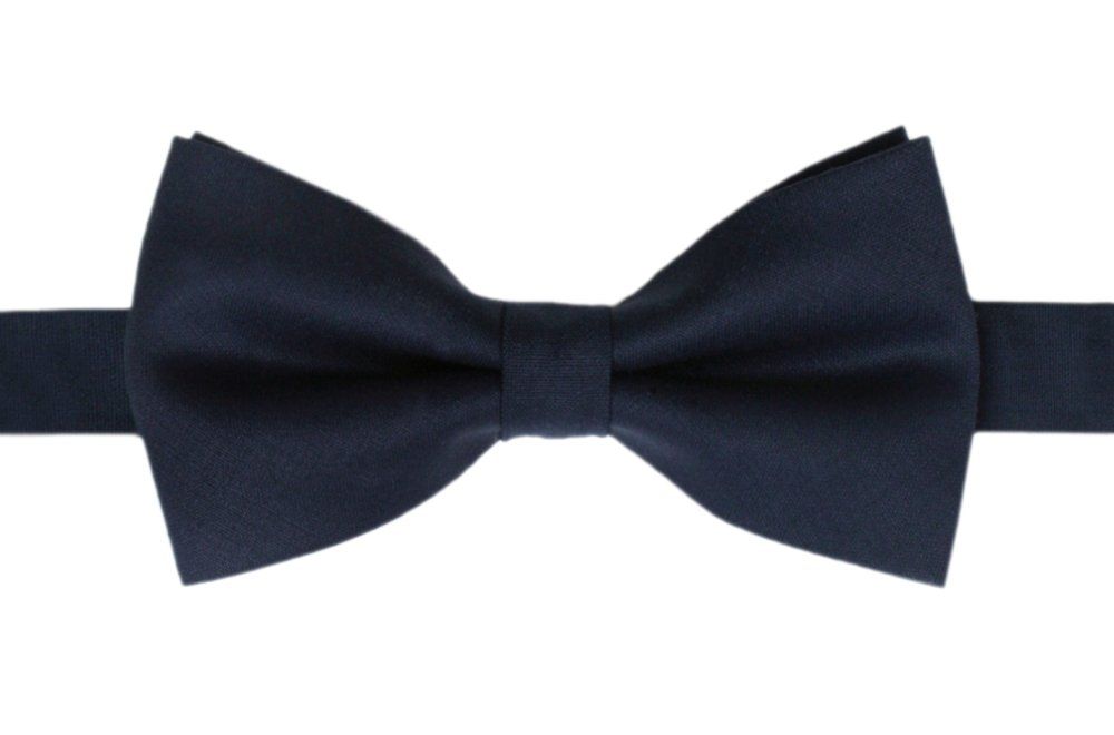 Wełniana Mucha Męska - His Story - Granatowa