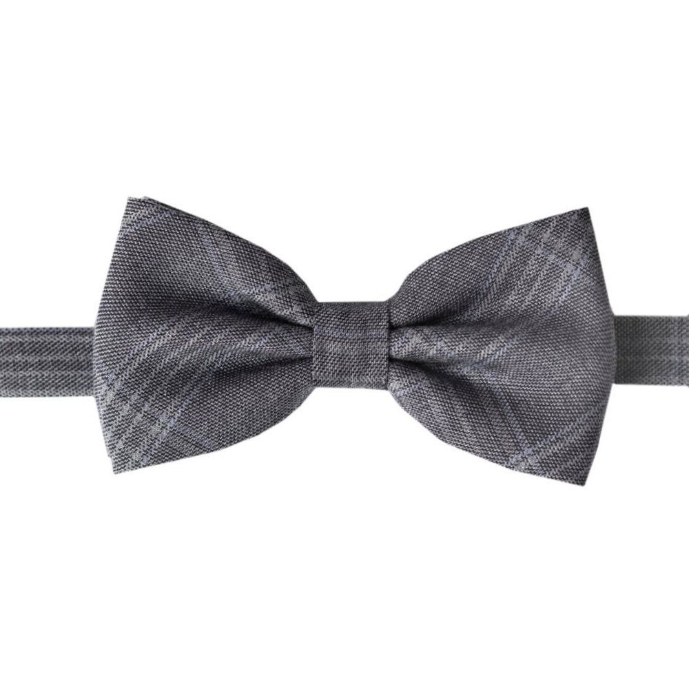 Wełniana Mucha Męska - His Story - Szara