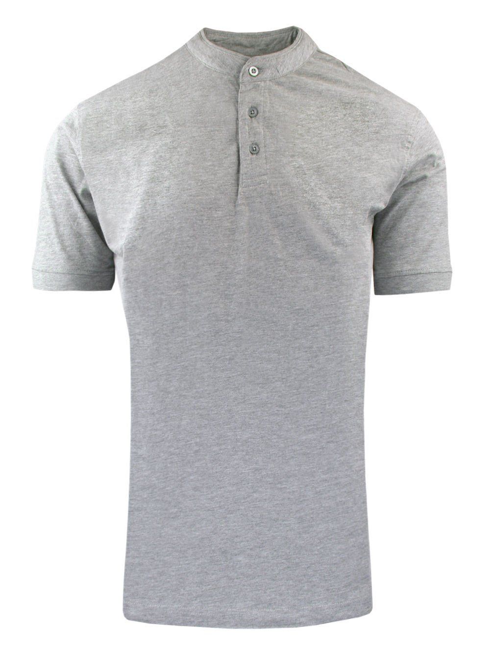 Męski T-Shirt na Stójce - Brave Soul - Popielaty