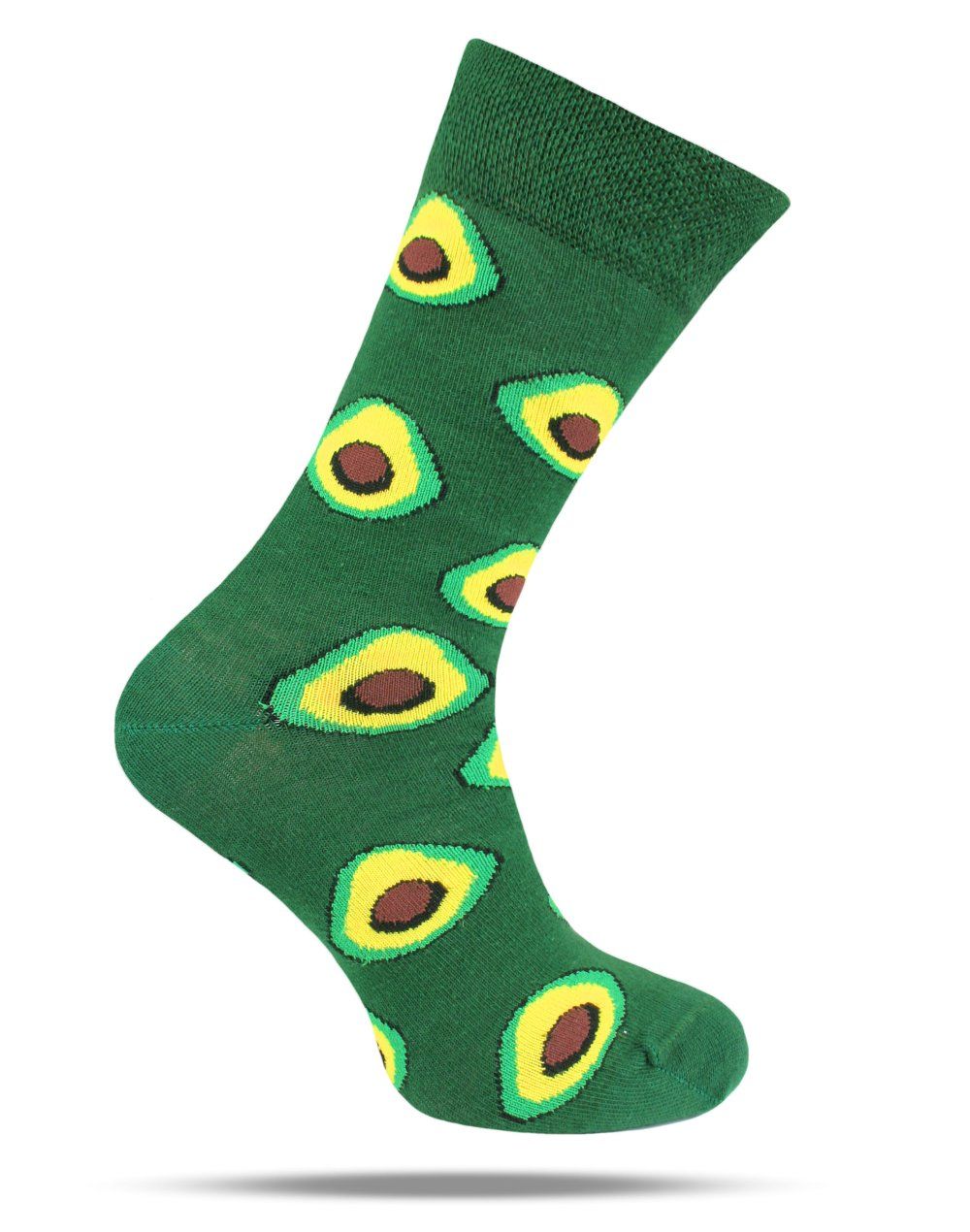 Skarpetki Bawełniane - Tematyczne - Zielone w Awokodo