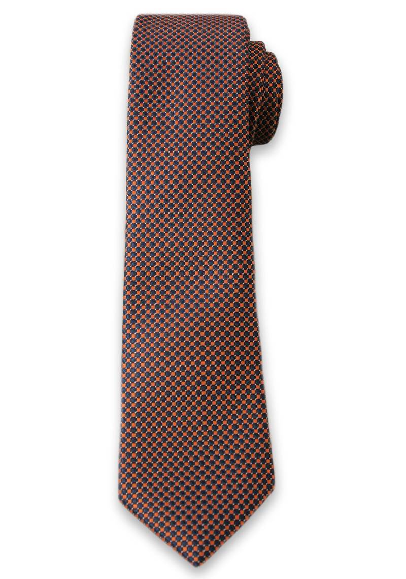 Elegancki Krawat Męski w Drobne Groszki, Kropki - 6 cm - Alties, Kolorowy