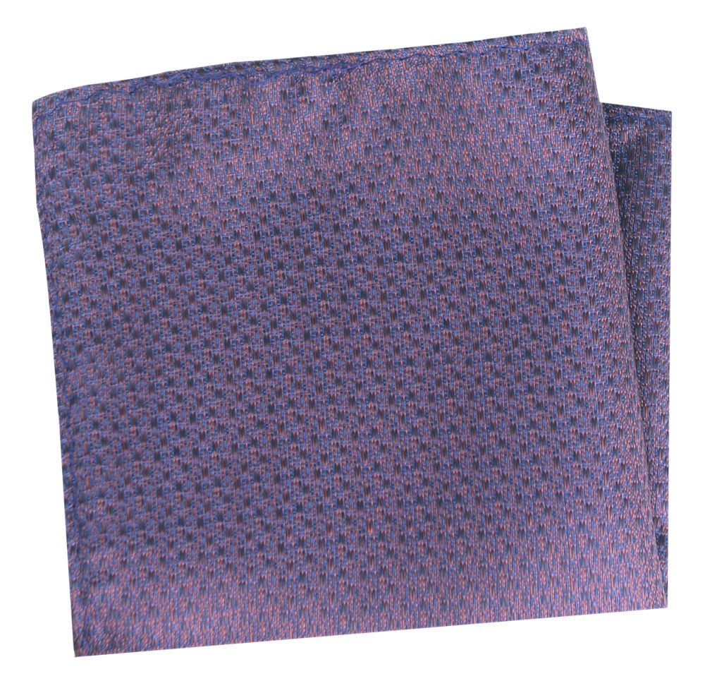 Poszetka Męska, Elegancka - Alties - Fioletowy Odcień, Delikatna Faktura Materiału