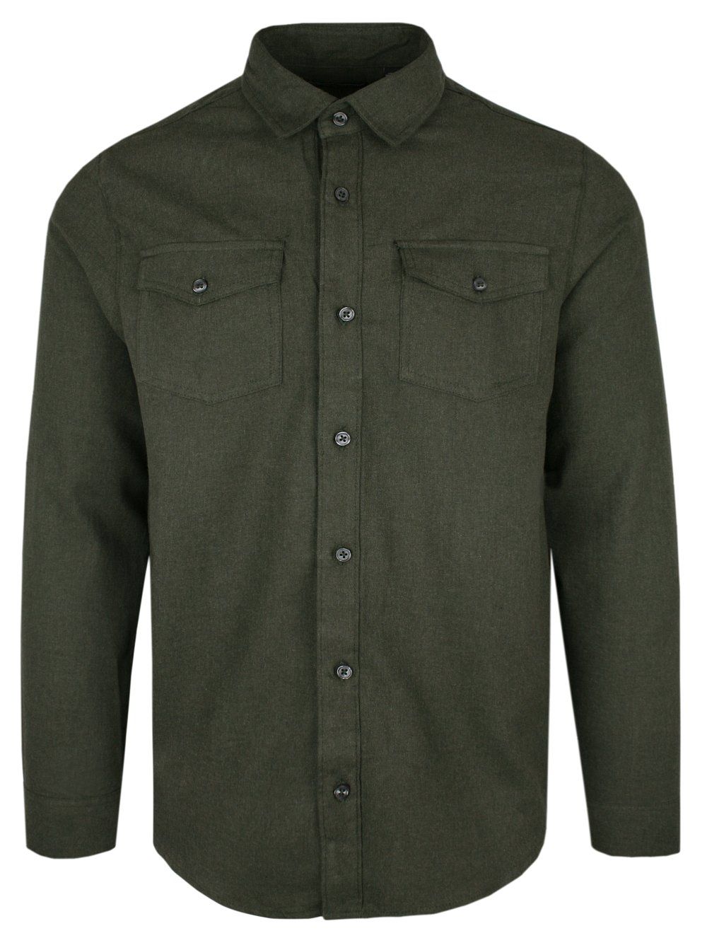 Męska Wygodna Koszula Weekendowa – Brave Soul - Khaki