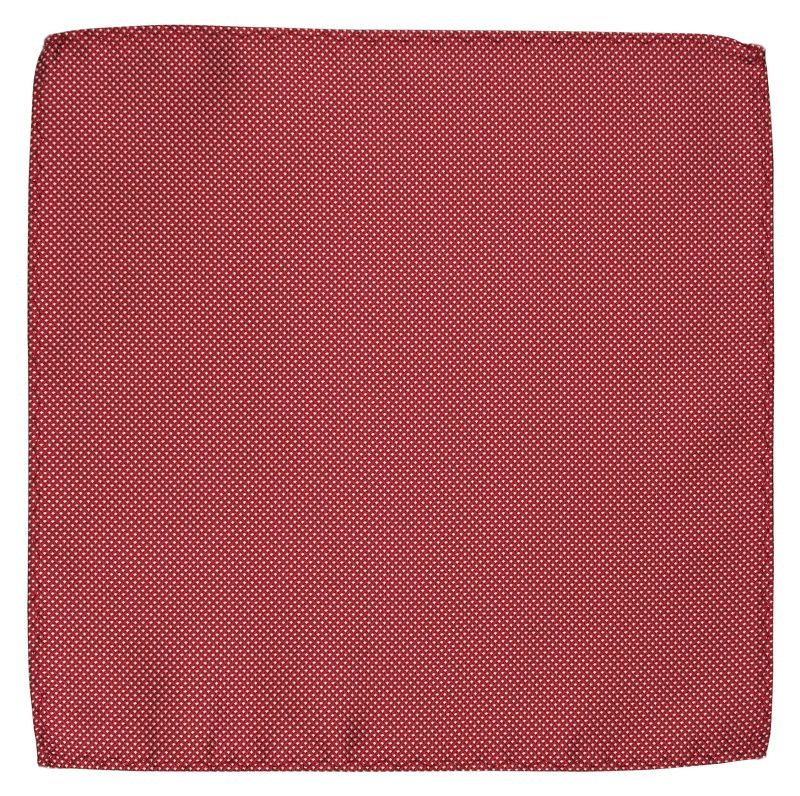 Elegancka, Męska Poszetka - ALTIES - Czerwień i Biel