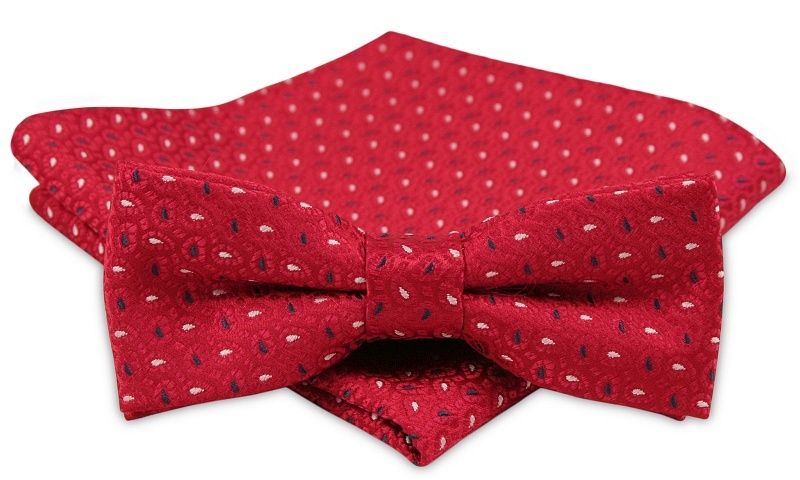 Modna Mucha Męska - Alties - Czerwona