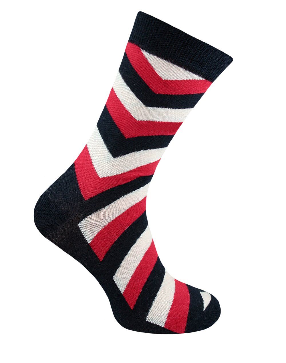 Oryginalne Skarpetki Bawełniane - Alties - Geometryczne Paski