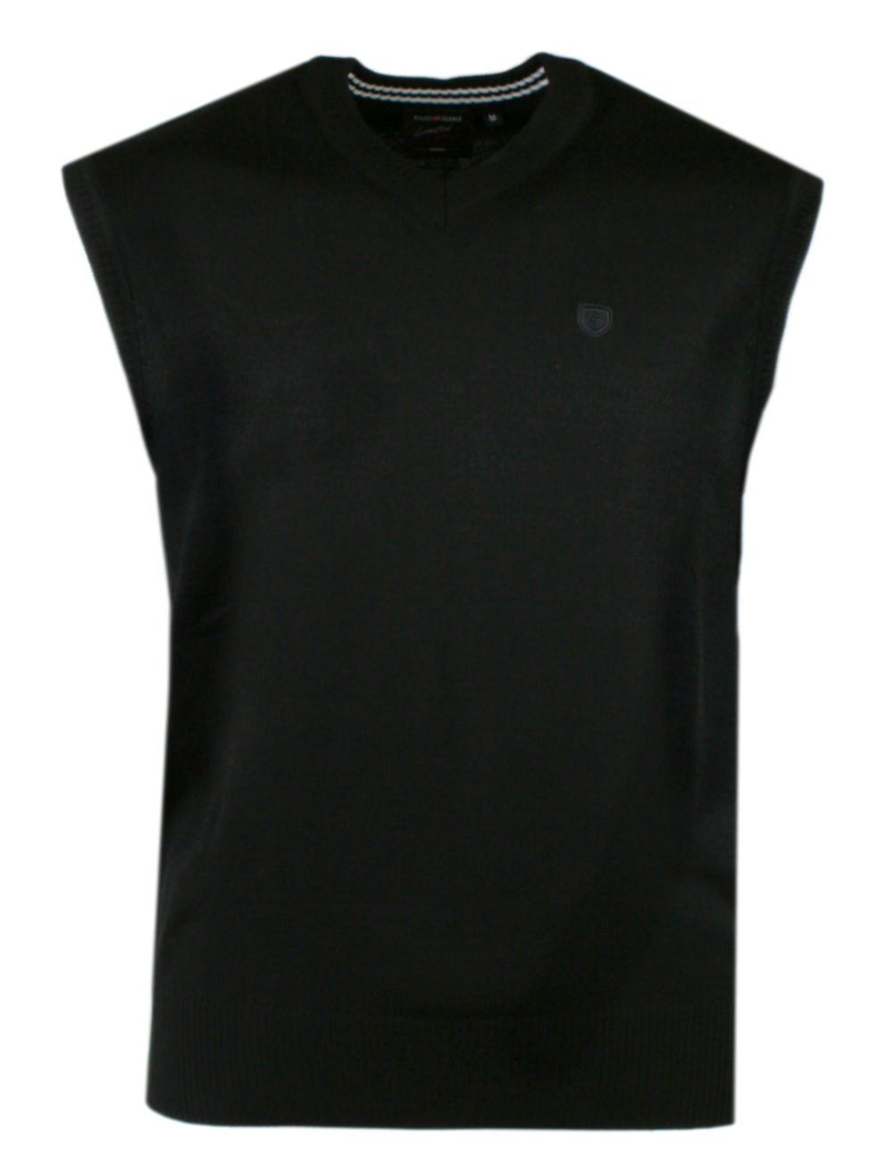 Wełniana Kamizelka - Pako Jeans - Czarna