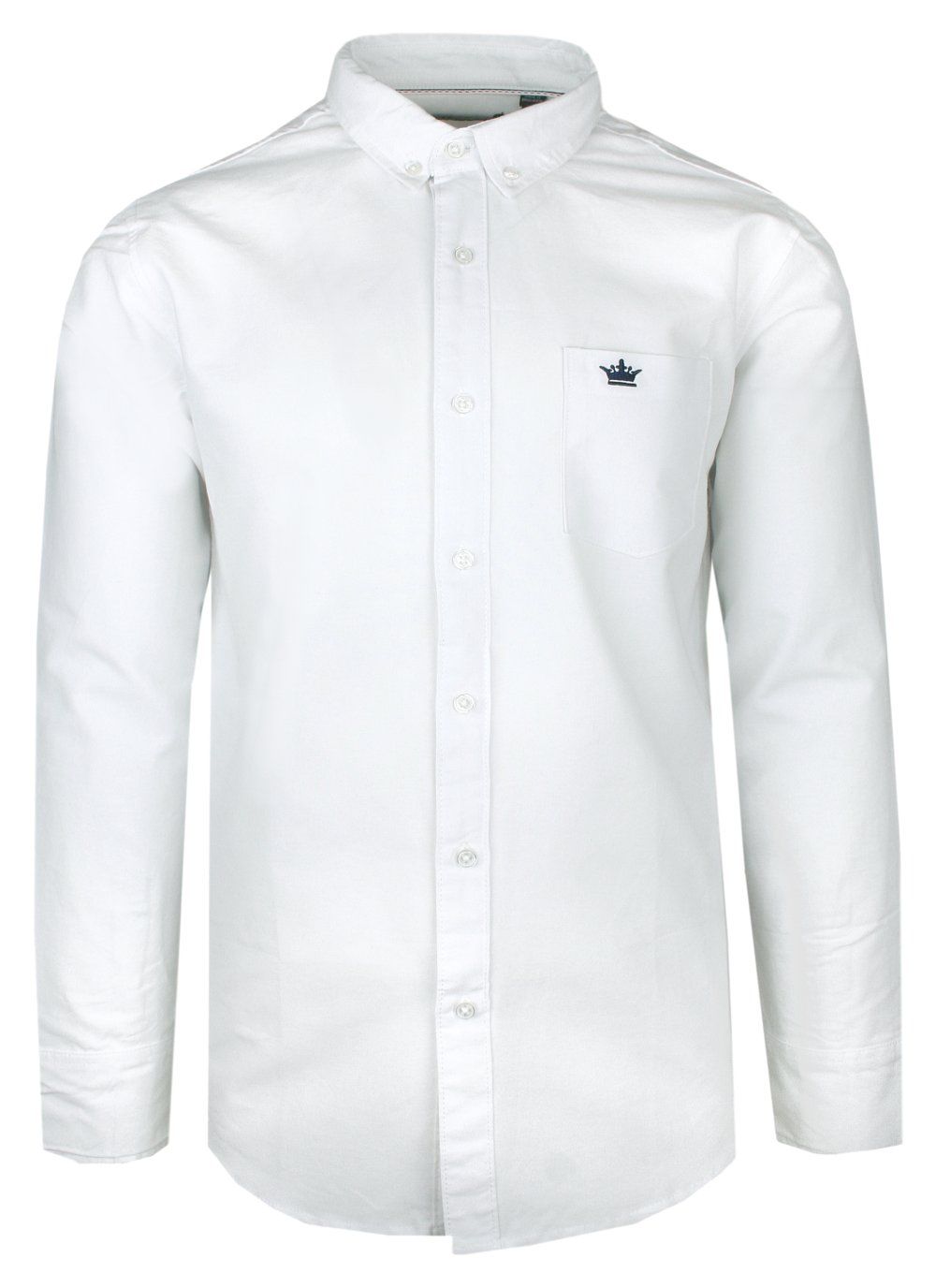 Bawełniana Koszula Weekendowa - Brave Soul - Biała