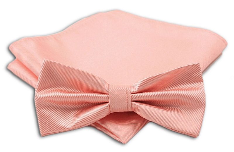 Pomarańczowa, Błyszcząca Mucha (Jednokolorowa) + Taka Sama Poszetka - Alties, Męska