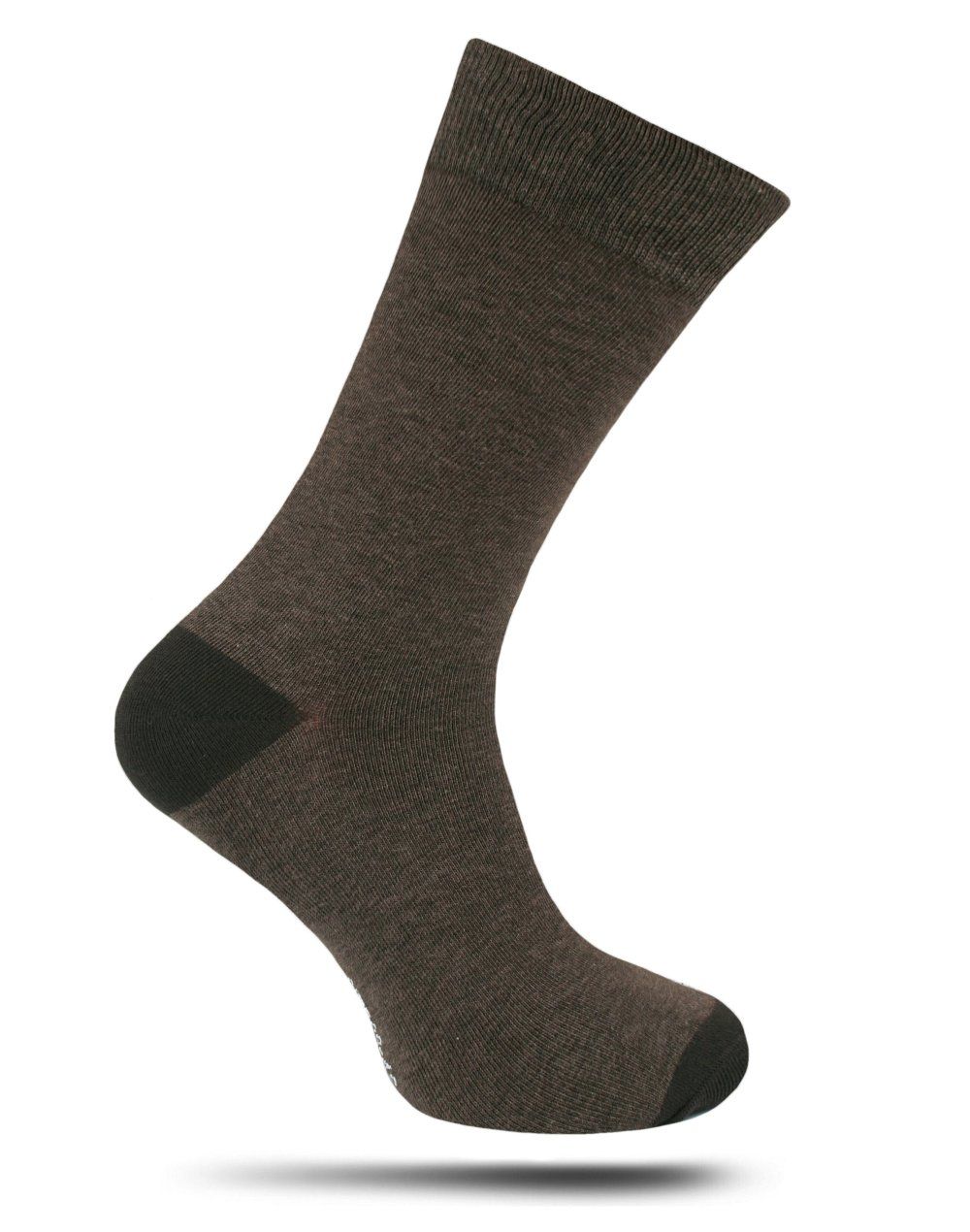 Bawełniane Skarpetki Chattier - Brązowy Melanż