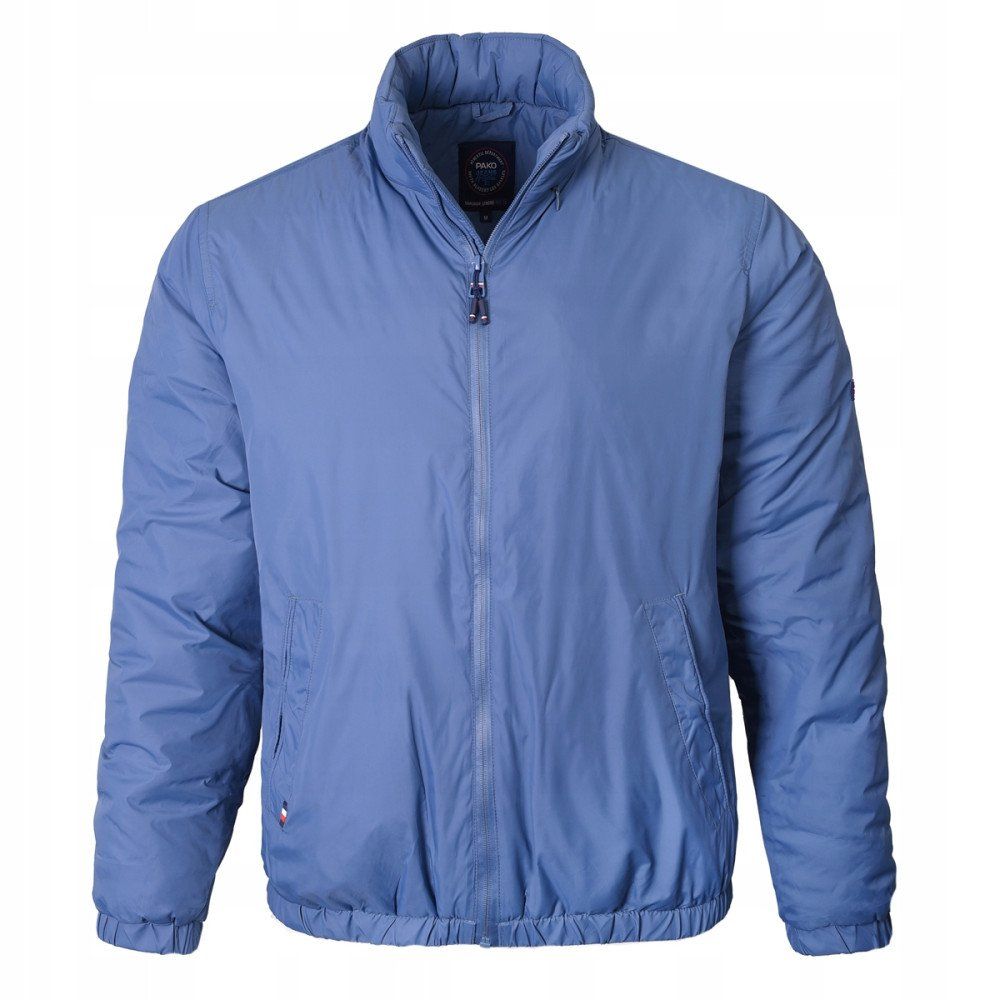 Jesienno-Zimowa Kurtka Męska - Wiatrówka - Pako Jeans - Niebieska