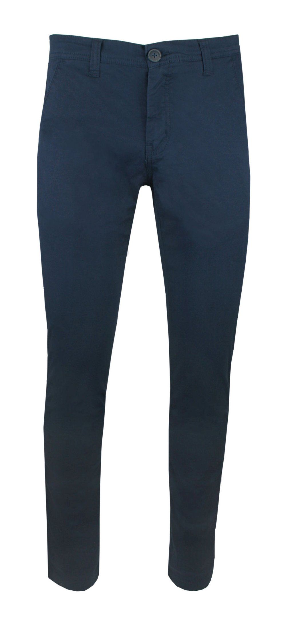 Wiosenno-Letnie, Bawełniane Spodnie (Chinos) - Pako Jeans - Granatowe