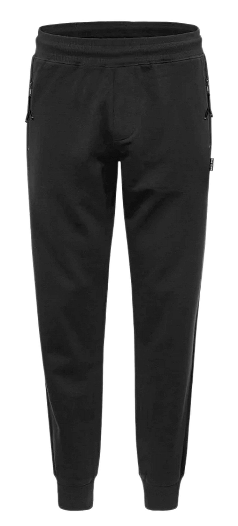 Męskie Spodnie Dresowe - PAKO JEANS - Czarne