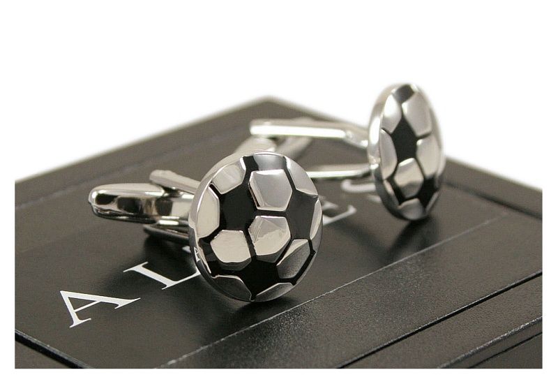 Spinki do Mankietów - Futbolówka, Dla Piłkarzy