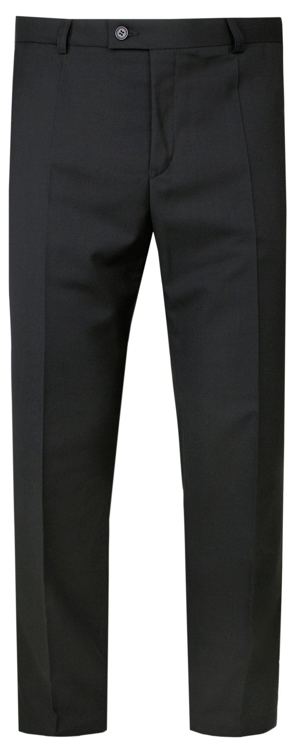 Eleganckie Czarne Spodnie - Wizytowe - Zwężane Nogawki - CASINO