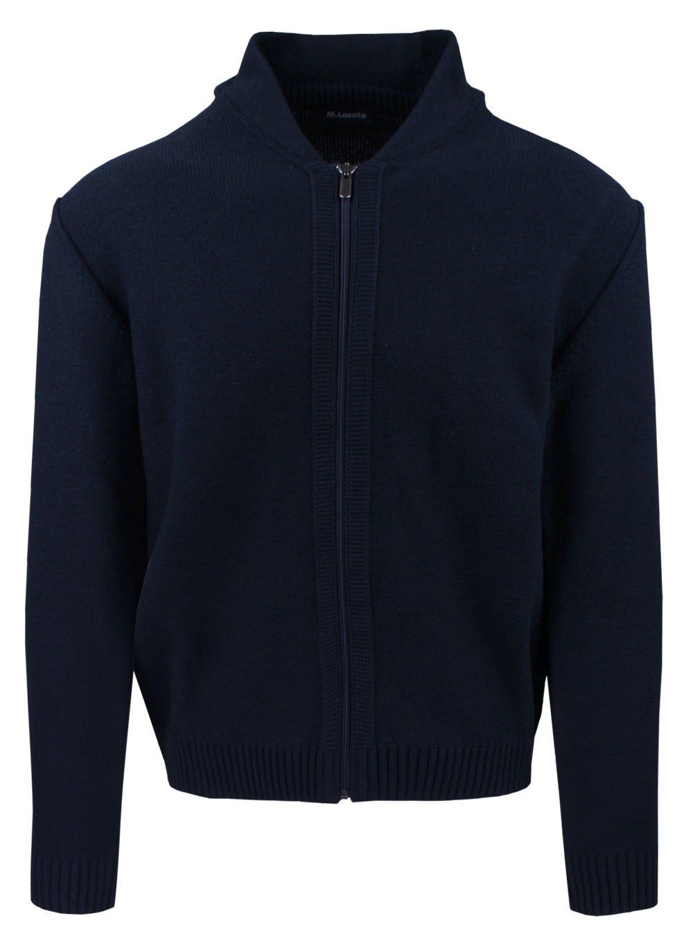 Sweter Męski - Lasota - Rozpinany (Kardigan) - Granatowy