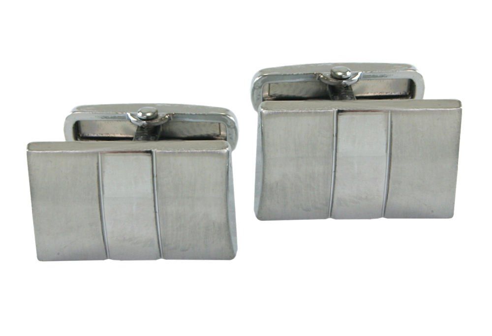 Męskie Spinki do Mankietów - Alties - Kolor Srebrny