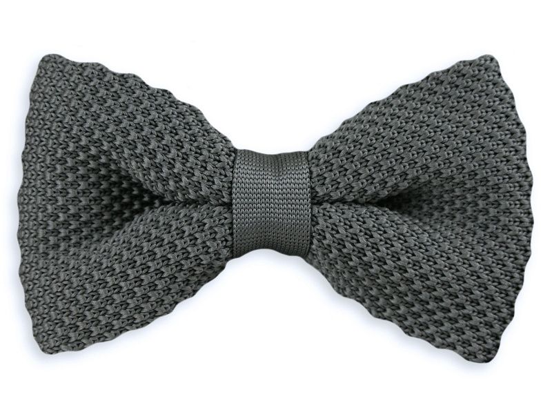 Mucha Typu Knit - Alties - Kolor Stalowy